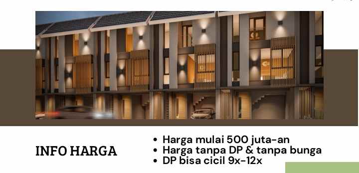 dijual rumah green teracce