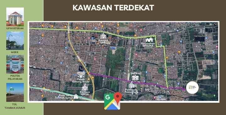 dijual rumah green teracce