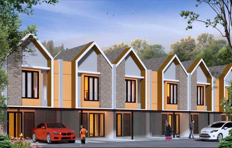 dijual rumah greenpark residence tipe newfreesia