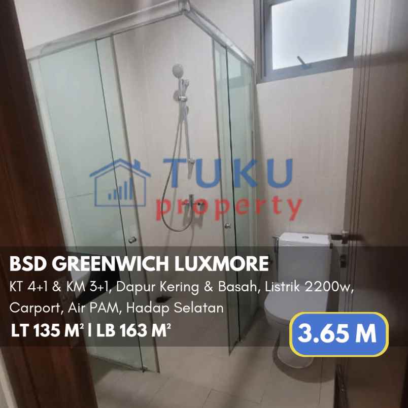 dijual rumah greenwich bsd gading