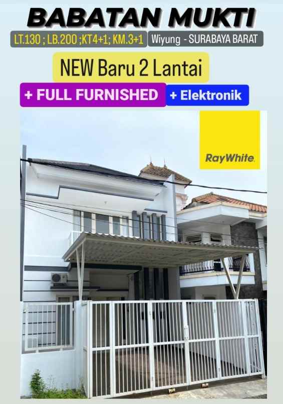 dijual rumah griya babatan mukti