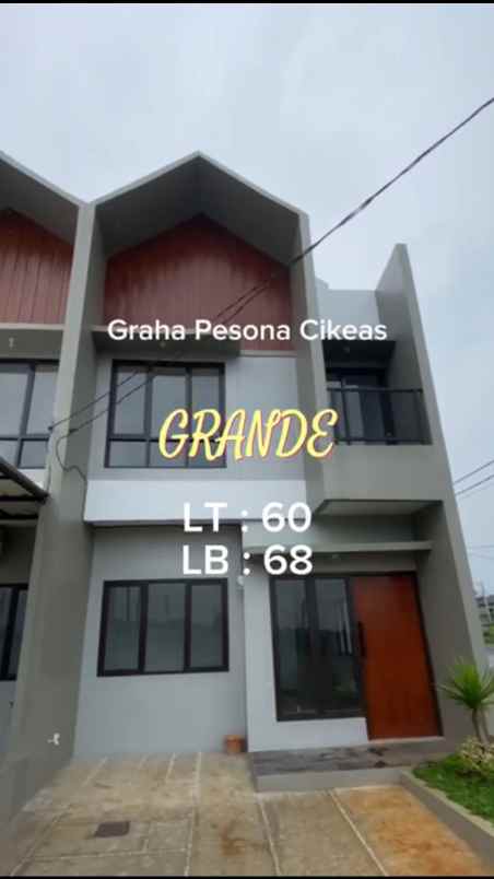 dijual rumah gunung putri bogor