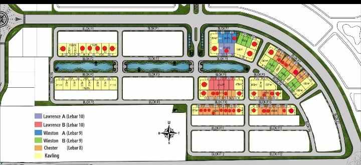 dijual rumah jalan boulevard barat daya