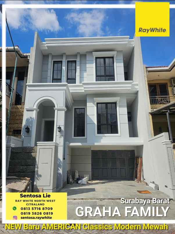 dijual rumah jalan graha famili