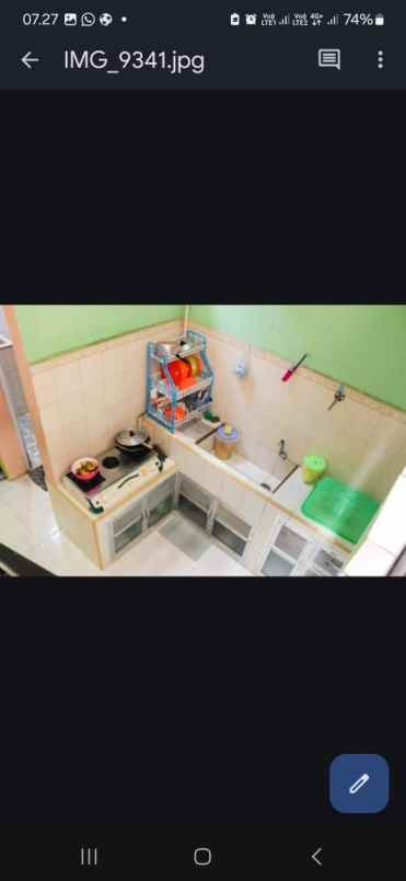 dijual rumah jalan jamrud 1 no 18 pps