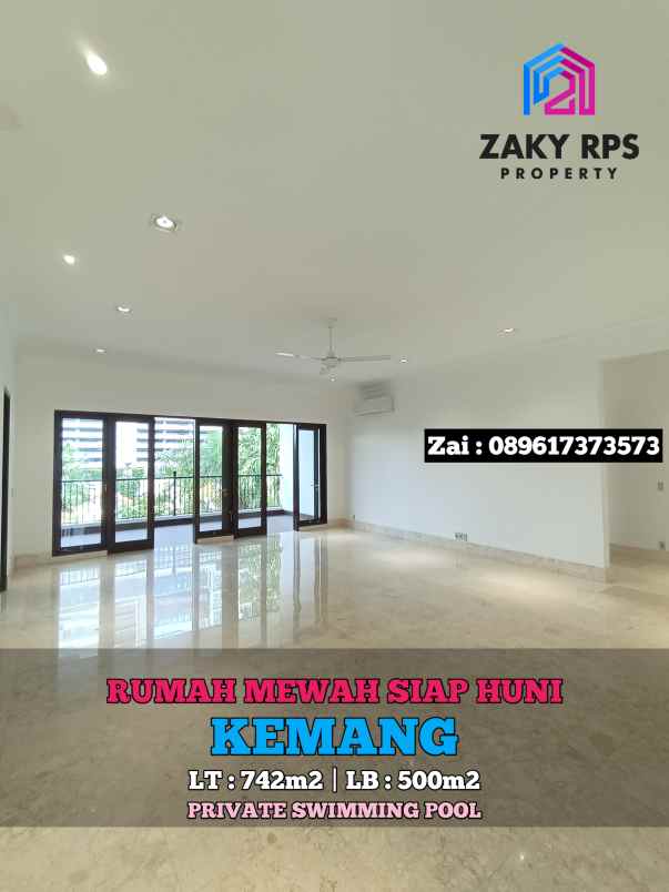 dijual rumah jalan kemang