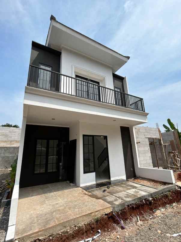 dijual rumah jalan raya sasak citayam depok