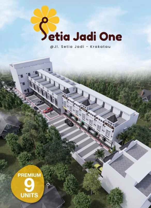 dijual rumah jalan setia jadi krakatau