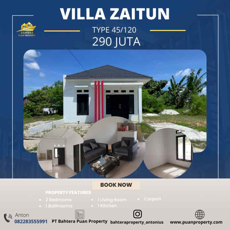 dijual rumah jalan singgalang vi pekanbaru