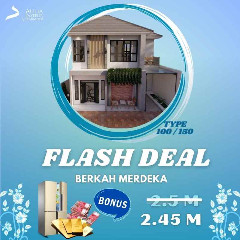 dijual rumah jl budi cimahi pasteur bandung