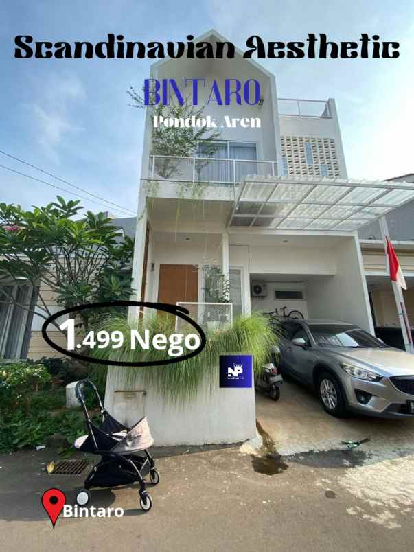 dijual rumah jl ceger raya pd karya kec