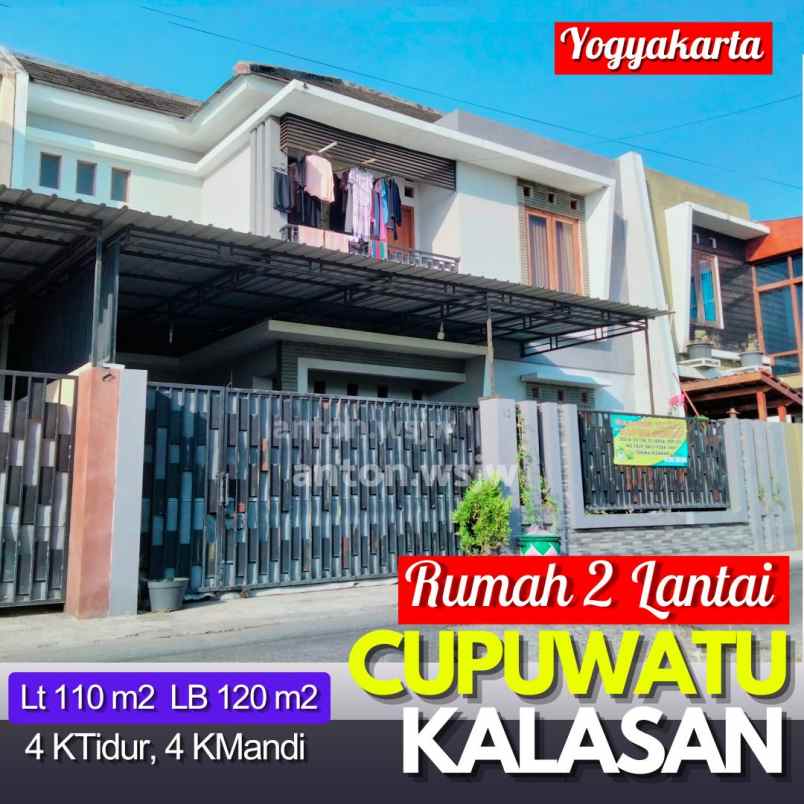 dijual rumah jl cupuwatu ii no 39