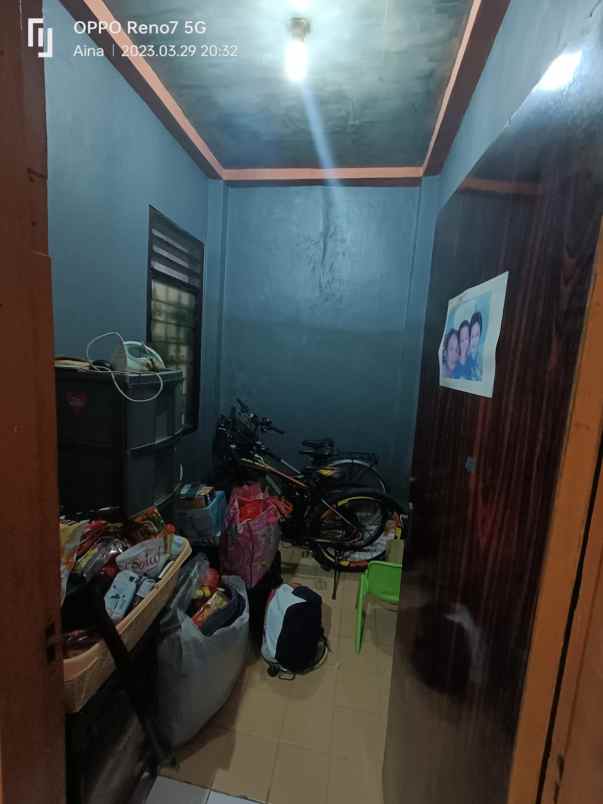 dijual rumah jl mawar ix blok d7 no 1