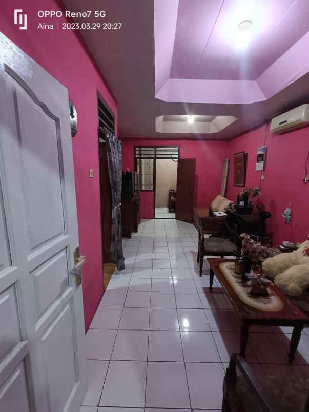 dijual rumah jl mawar ix blok d7 no 1