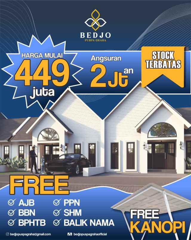 dijual rumah jl raya pesantren kec