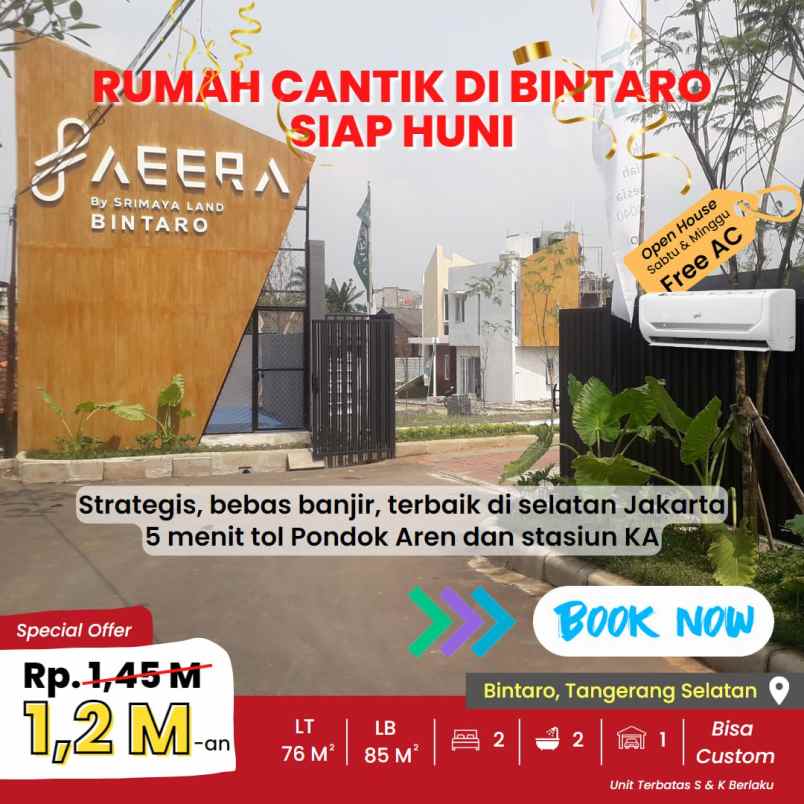 dijual rumah jln merpati raya kel sawah