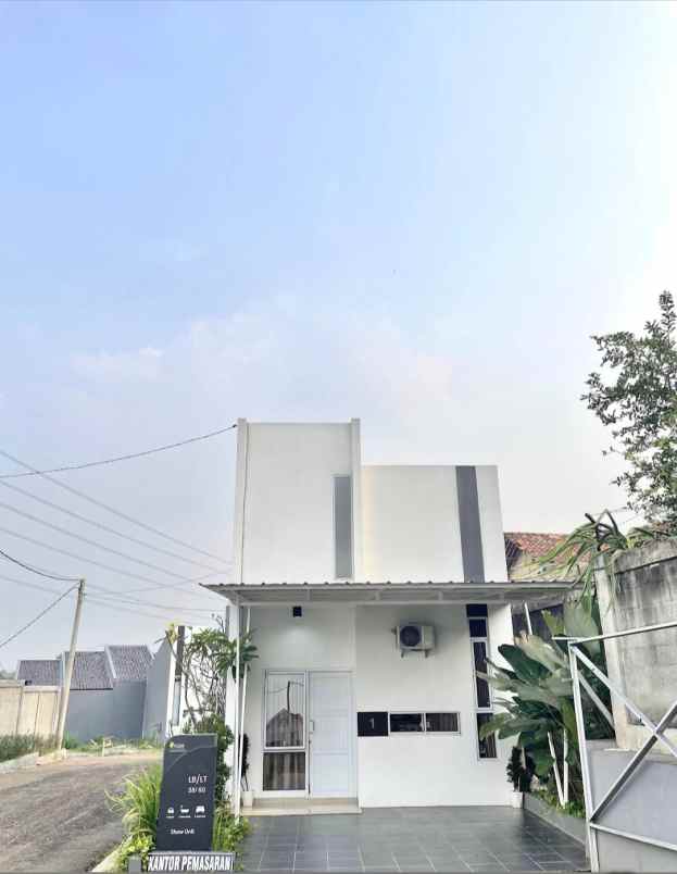 dijual rumah jln raya panggulan sawangan