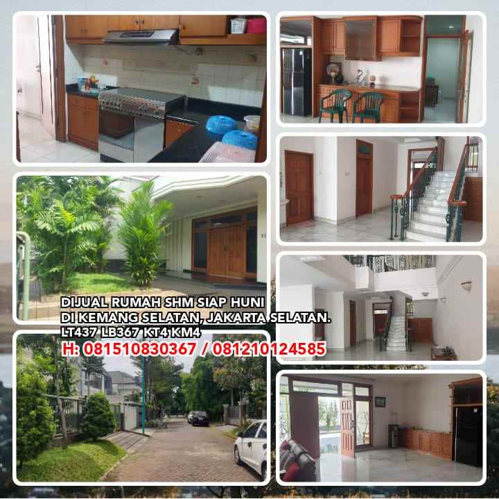 dijual rumah kemang selatan mampang