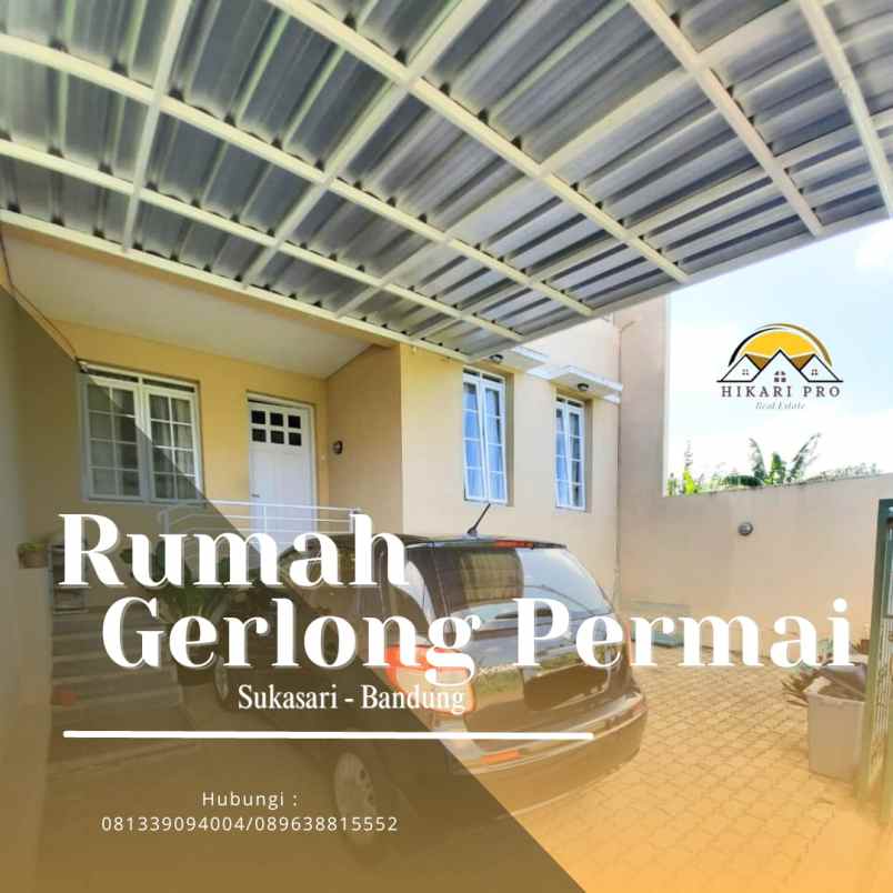 dijual rumah komplek gerlong permai kel