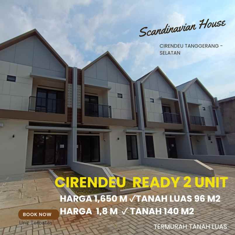 dijual rumah komplek mewah cirendeu