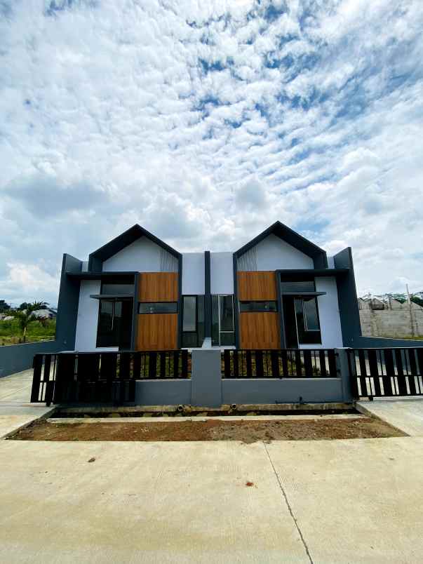 dijual rumah konsep scandinavian di citeureup bogor