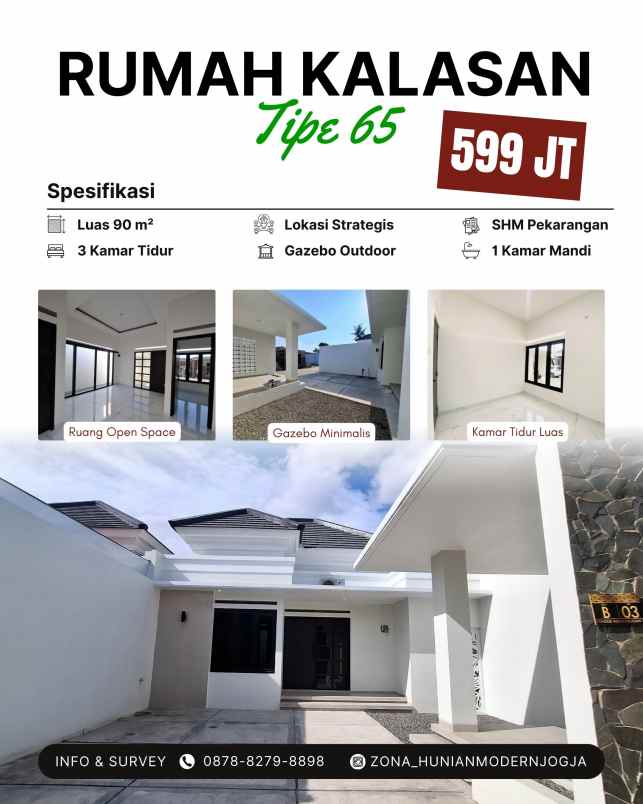 dijual rumah kringinan selomartani