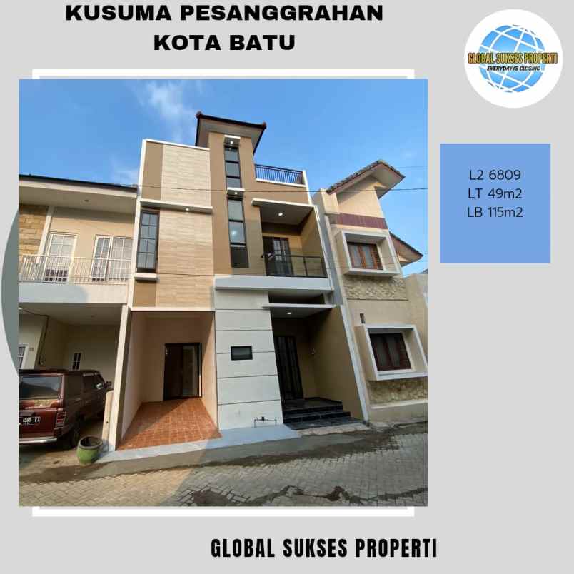 dijual rumah kusuma pesanggrahan jl