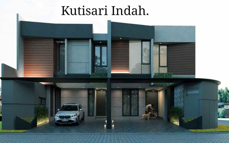 dijual rumah kutisari indah