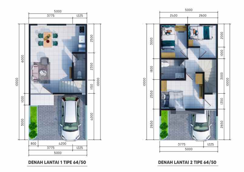 dijual rumah mampang pancoran mas depok