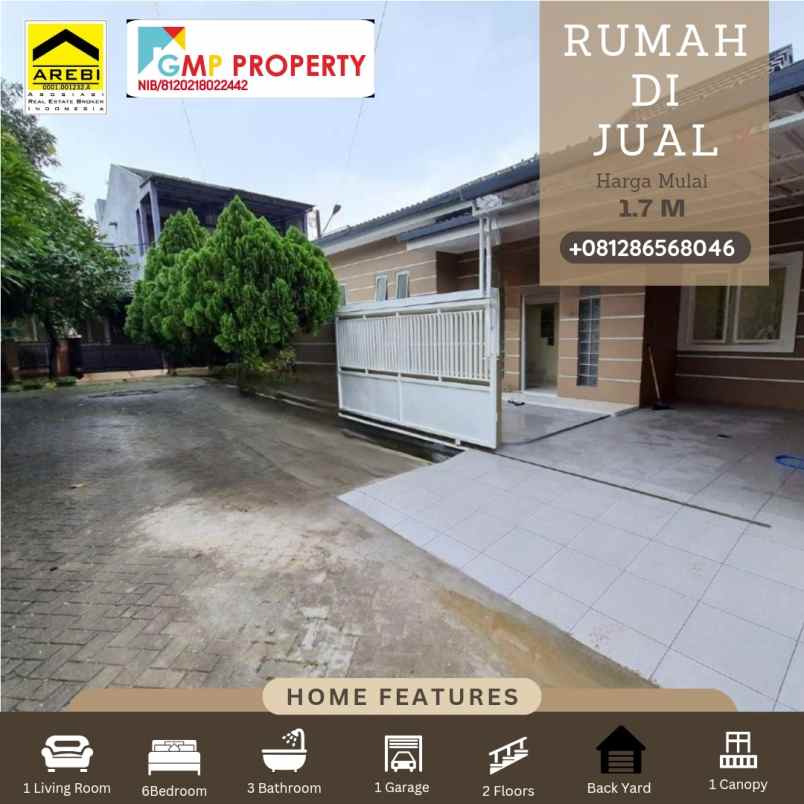 dijual rumah metland tambun