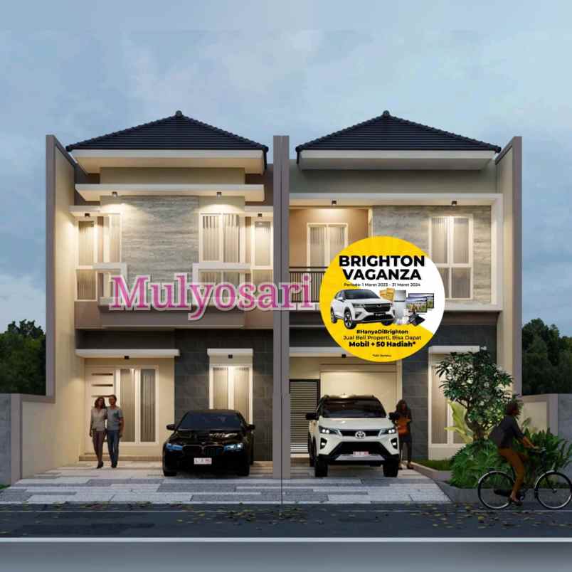 dijual rumah mulyosari