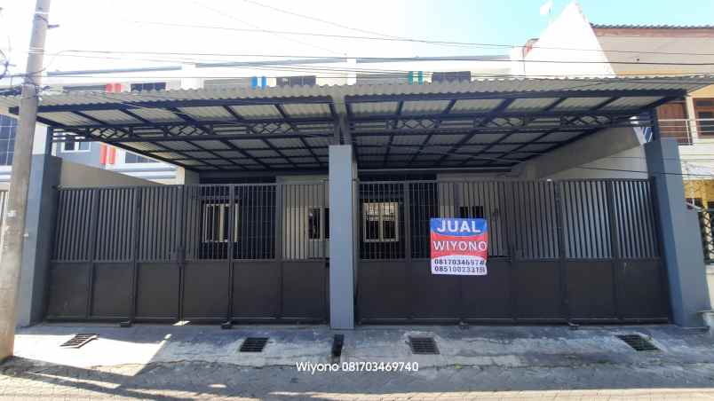 dijual rumah mulyosari bpd