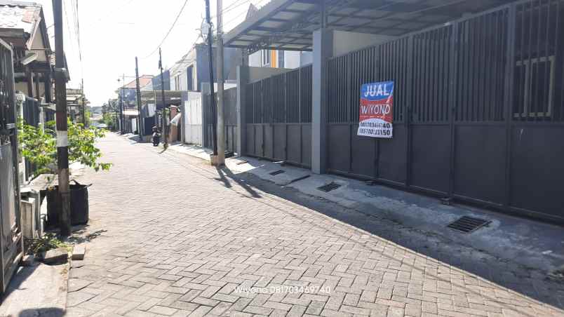 dijual rumah mulyosari bpd