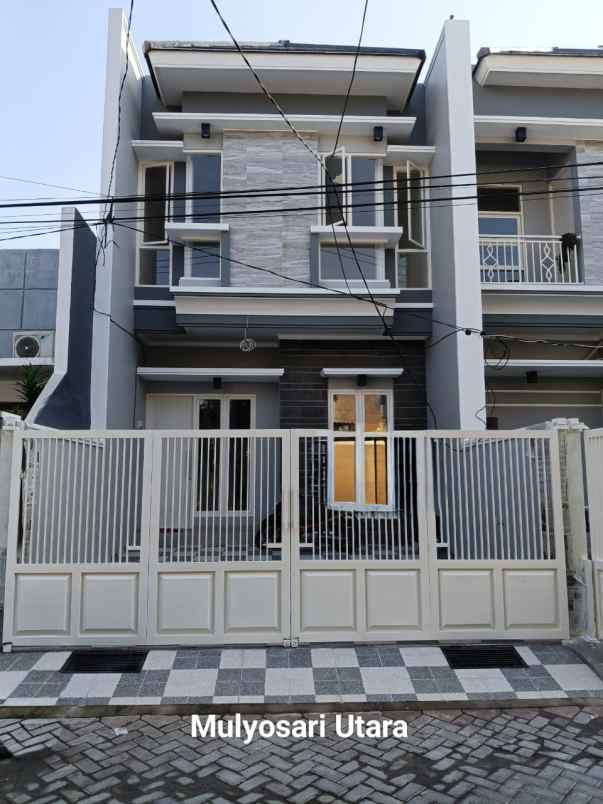 dijual rumah mulyosari utara surabaya