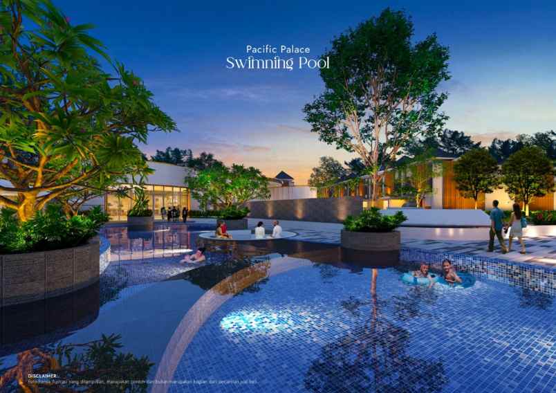 dijual rumah pacific palace jalan besar