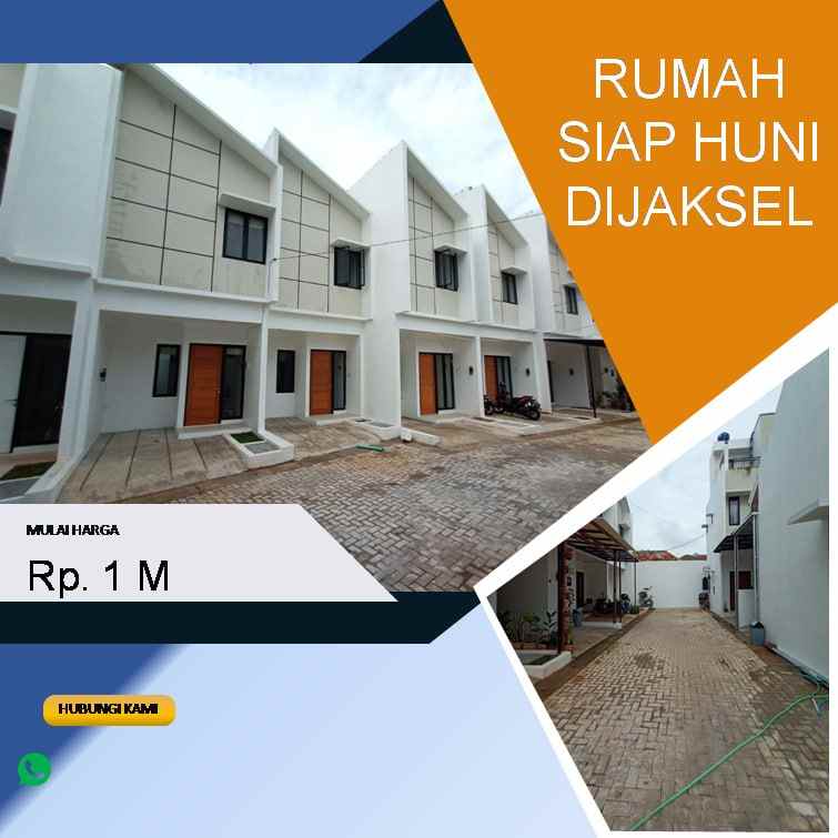 dijual rumah pasar minggu tanjung barat