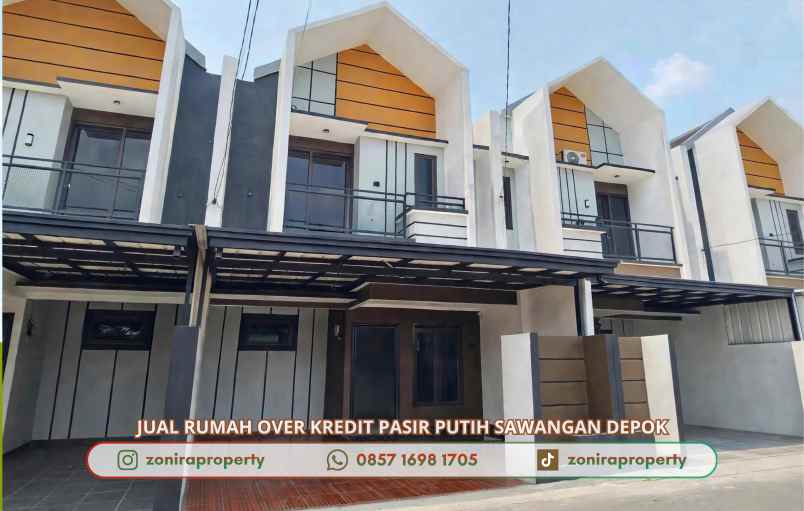 dijual rumah pasir putih sawangan depok