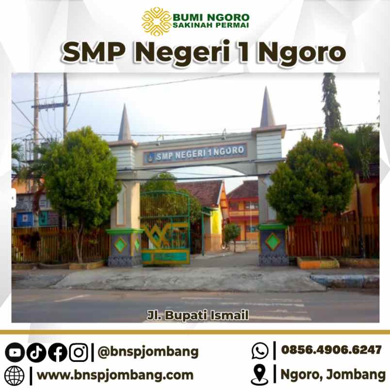 dijual rumah perumahan bumi ngoro