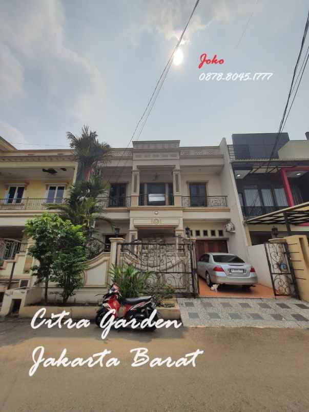 dijual rumah perumahan citra garden