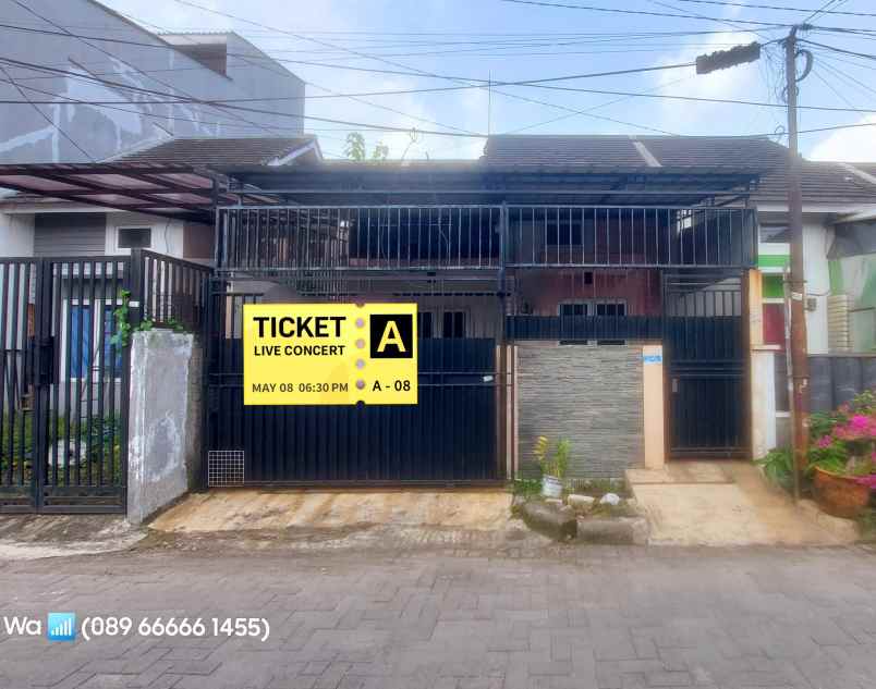 dijual rumah perumahan duta bandara