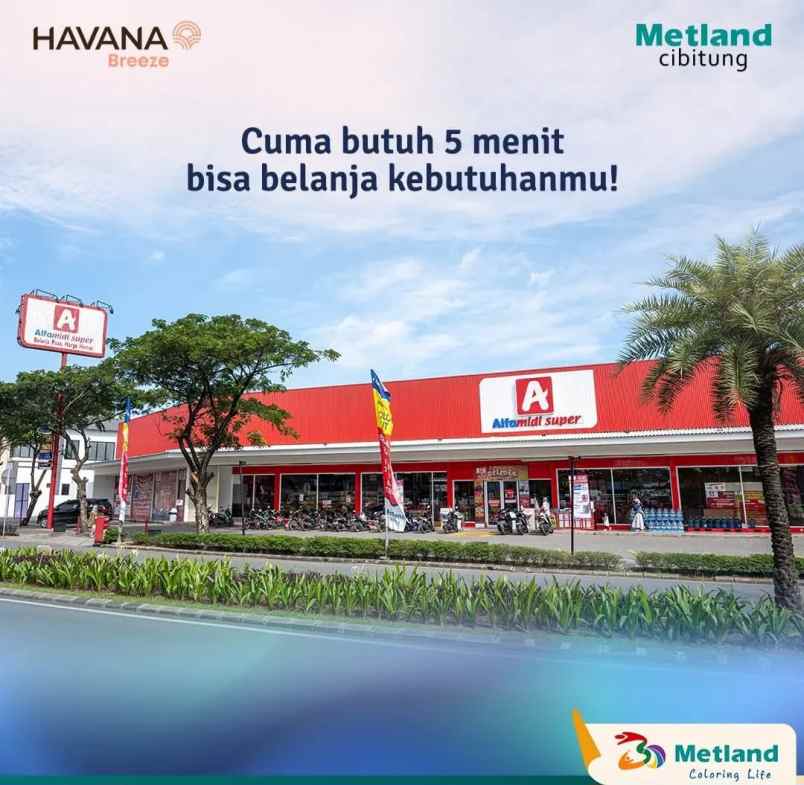 dijual rumah perumahan metland cibitung