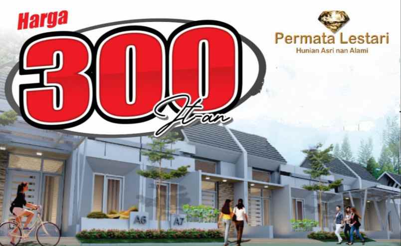 dijual rumah perumahan permata lestari