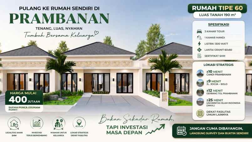 dijual rumah perumahan tanjungsari
