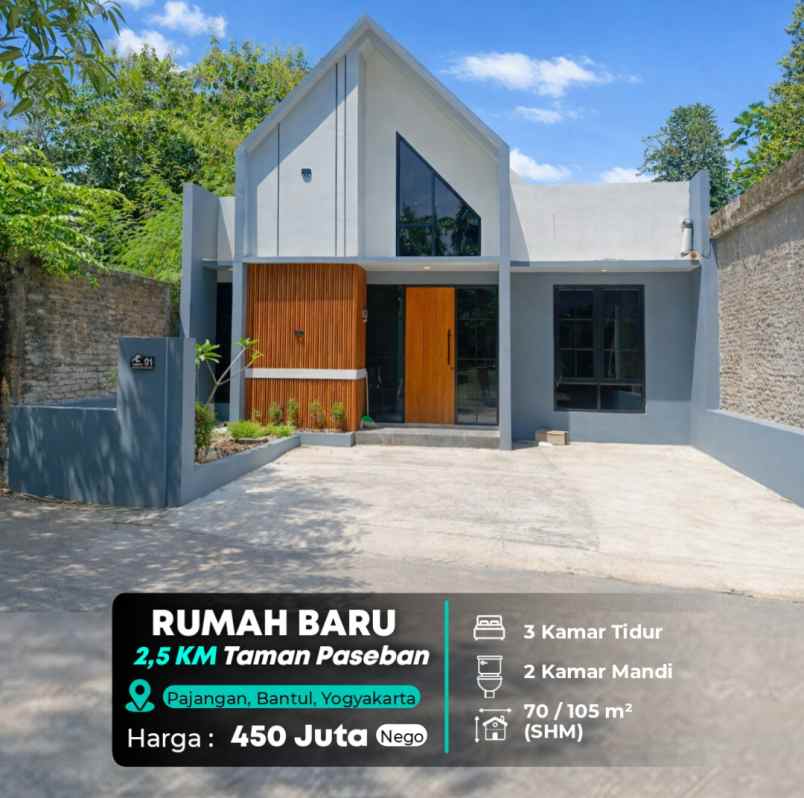 dijual rumah polres bantul