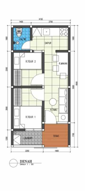 dijual rumah pondok ranggon