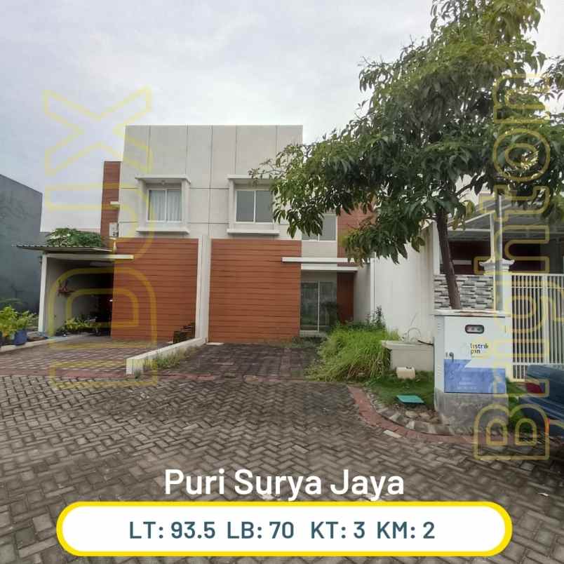 dijual rumah puri surya jaya