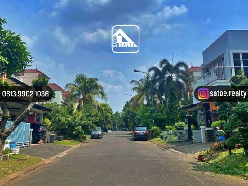 dijual rumah raffless hills cibubur
