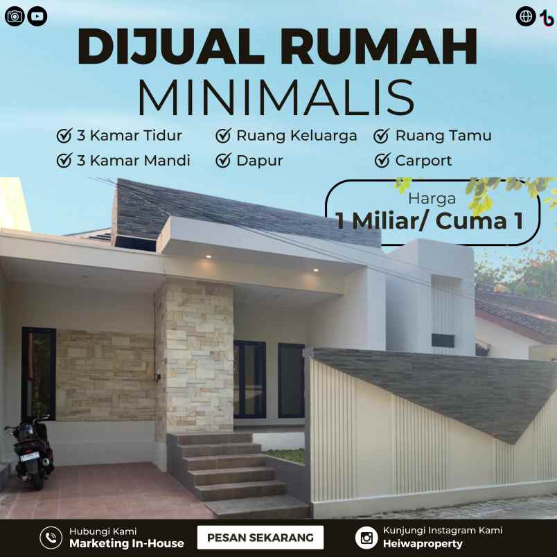 dijual rumah sardonoharjo ngaglik sleman