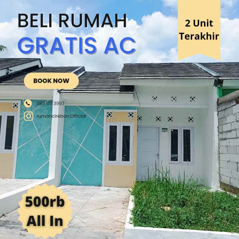 dijual rumah sebrang pom bensin beber