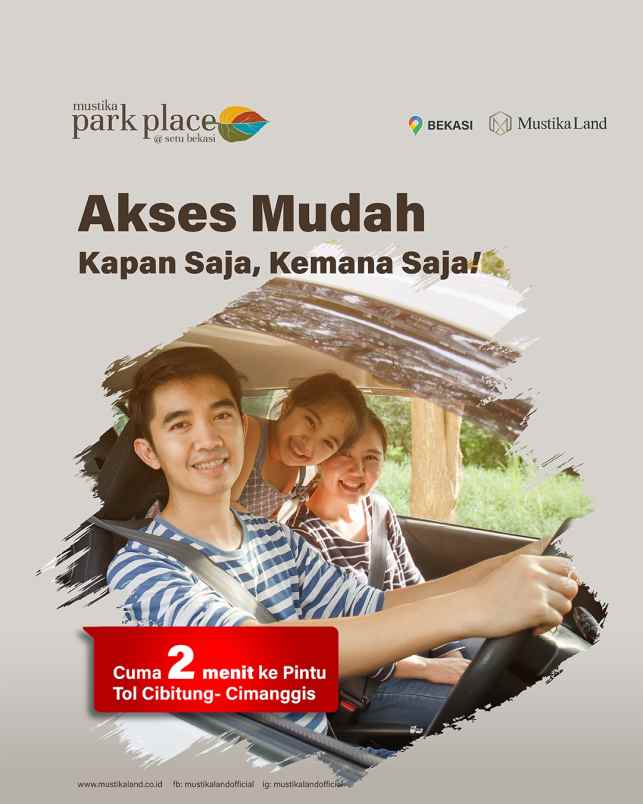 dijual rumah setu mustika park place